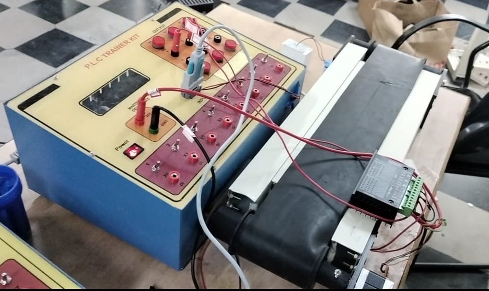 PLC Trainer Kit with Conveyor Belt System